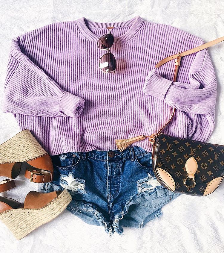ShopBop Sale by popular US fashion blog, The Sweetest Thing: image of a woman wearing a ShopBop One Teaspoon Hendrix Bandit Shorts.